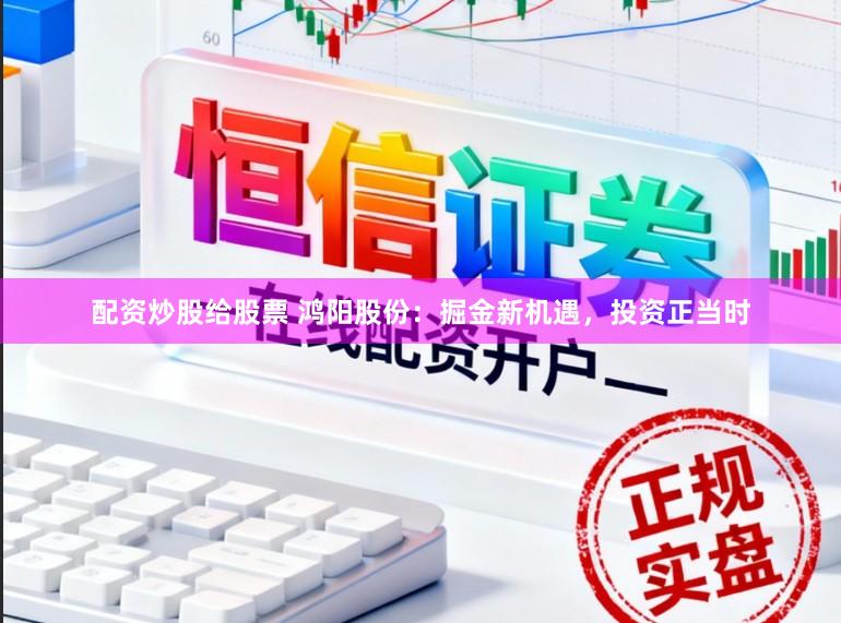 配资炒股给股票 鸿阳股份：掘金新机遇，投资正当时